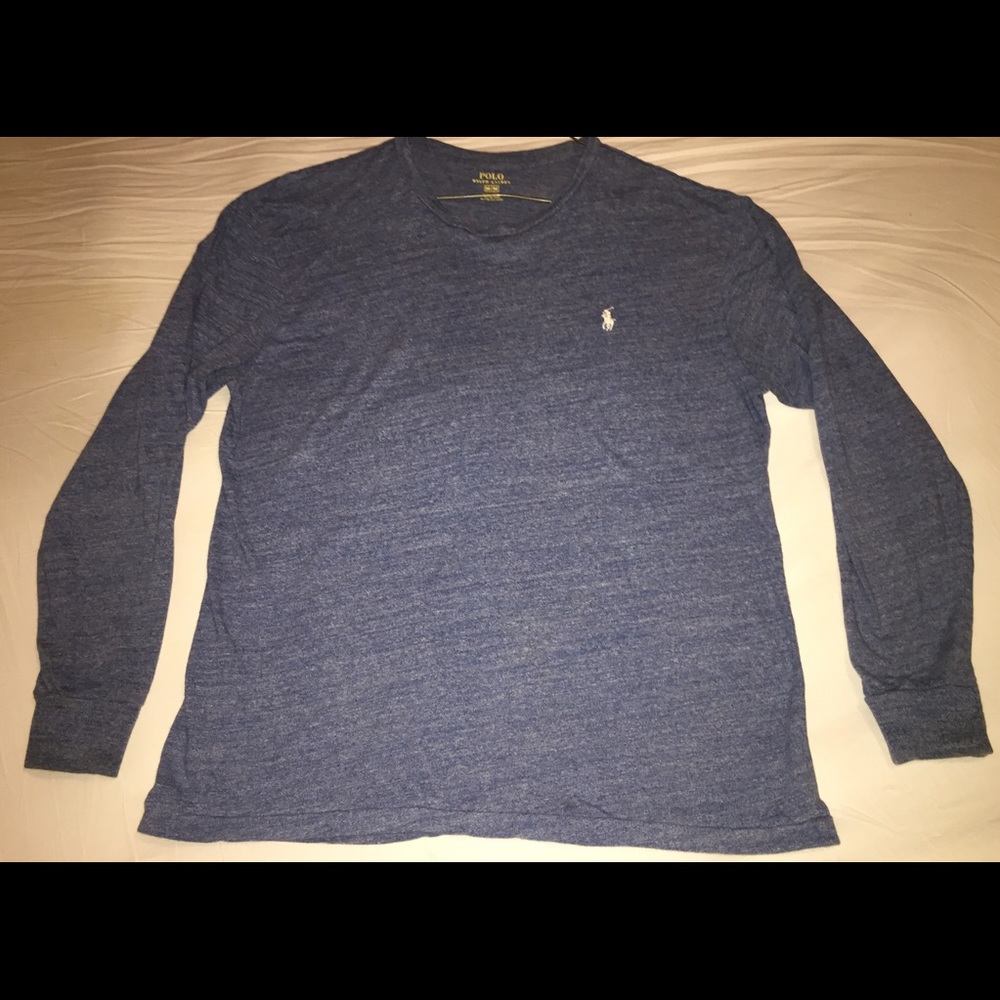 Polo by Ralph Lauren Blue Longsleeve Shirt-M